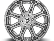 Aluminum Wheels 20X9 Siege D705 6 On 139.7 Brushed Gunmetal Gray Tinted Clear 106.1 Bore 1 Offset Fuel Off Road Wheels