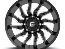 Aluminum Wheels 20X10 Saber D744 6 On 139.7 Gloss Black Milled 106.1 Bore -18 Offset Fuel Off Road Wheels