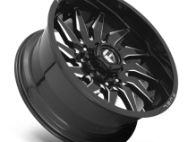 Aluminum Wheels 22X10 Saber D744 6 On 139.7 Gloss Black Milled 106.1 Bore -18 Offset Fuel Off Road Wheels