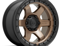 Aluminum Wheels 18X9 Block D751 6 On 120 Matte Bronze/Black Ring 67.06 Bore 20 Offset 6 Spoke Fuel Off Road Wheels