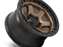 Aluminum Wheels 18X9 Block D751 6 On 120 Matte Bronze/Black Ring 67.06 Bore 20 Offset 6 Spoke Fuel Off Road Wheels