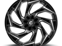 Aluminum Wheels 18X9 Reaction D753 5 On 139.7/5 On 150 Gloss Black/Milled 110.1 Bore 1 Offset Fuel Off Road Wheels