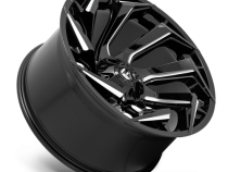 Aluminum Wheels 22X12 Reaction D753 8 On 180 Gloss Black Milled 124.3 Bore -44 Offset Fuel Off Road Wheels