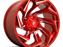 Aluminum Wheels 17X9 Reaction D754 5 On 114.3/5 On 127 Candy Red/Milled 78.1 Bore -12 Offset Fuel Off Road Wheels