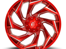 Aluminum Wheels 20X10 Reaction D754 5 On 114.3/5 On 127 Candy Red/Milled 78 Bore -18 Offset Fuel Off Road Wheels
