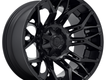 Aluminum Wheels 22X12 Twitch D772 8 On 165.1 Blackout 125.2 Bore -44 Offset Fuel Off Road Wheels