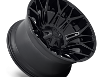 Aluminum Wheels 22X12 Twitch D772 8 On 165.1 Blackout 125.2 Bore -44 Offset Fuel Off Road Wheels