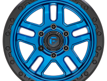 Aluminum Wheels 17X9 AMMO D790 6 On 135 Blue W/Black Lip 87.1 Bore -12 Offset Fuel Off Road Wheels