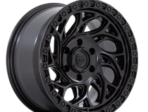 Aluminum Wheels 17X9 Runner OR D852 5 On 139.7 Blackout 78.1 Bore 1 Offset Fuel Off Road Wheels