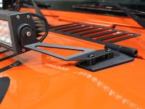 Jeep JK Hood Light Mount Brackets 07-18 Wrangler JK Fishbone Offroad