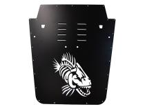 Jeep JK Hood Louver 13-18 Wranger JK Black Fishbone Offroad