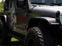 Wrangler Rear Fenders Elite Aluminum For 18-Pres Wrangler JL Fishbone