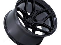 Aluminum Wheels 20X9 Flux 6 FC854BX 6 On 139.7 Gloss Black 106.1 Bore 1 Offset Fuel Off Road Wheels