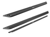 Dominator Xtreme D6 SideSteps With Frame Mounted Bracket Kit Textured Black 2020-2025 Jeep Gladiator Go Rhino