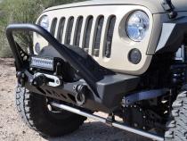 NightHawk Jeep JK Front Bumper W/Mid Tube Stinger Artec Industries