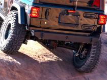 Jeep JL Sentinel Rear Bumper - Black Powder Coat Artec Industries