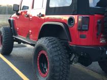 Crusher 2 Inch Rear Fenders for Jeep JK/JKU Motobilt