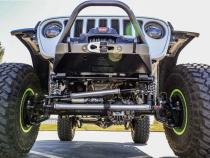 Tomahawk Frame Chop Front Bumper w/Bull Bar for Jeep JK, JL, JT Motobilt