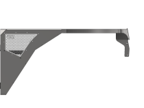 Highline Front Fenders 0 Inch Flare for Jeep YJ Motobilt