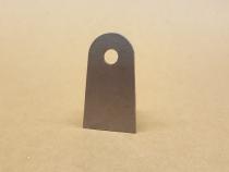 14 Gauge Tab Two Inch Tall 3/8 Inch Hole Motobilt