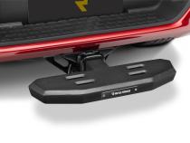 RB20 Slim Hitch Step Textured Black Go Rhino