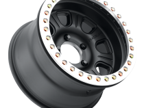 Aluminum Wheels 17x9.5 Monster Beadlock RT231 Machined Face Black -32 Offset 6 on 139.7 Bolt Pattern 107.95 Bore Raceline