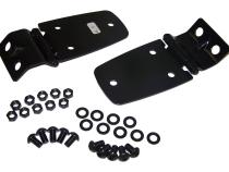 Hood Hinge 1997-2006 TJ Wrangler 2 Hinges/Hardware Black RT Off Road