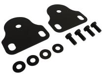 Windshield Bracket 1987-1995 YJ Wrangler 2 Brackets And Hardware Black Powder Coat Over Stainless Steel RT Off Road