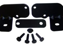 Windshield Light Mount Bracket Set for 2007-2018 Jeep JK Wrangler RT Off Road