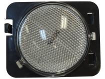 Clear Side Marker Light, Right Front, w/ Amber Bulb for Jeep 07-18 JK Wrangler RT Off Road