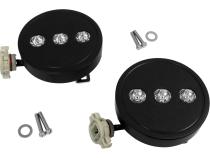 LED Fog Lamp Kit with H16 Connector for 2010-2018 Jeep JK Wrangler RT Off Road
