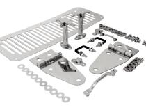 Stainless Hood Set for 78-95 Jeep CJ-5, CJ-7, CJ-8, YJ Wrangler RT Off Road