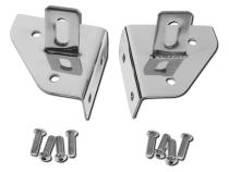 Windshield Hinge Light Bracket 1987-1995 YJ Wrangler Stainless Steel RT Off Road