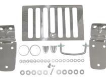 Hood Appearance Set 1998-2006 TJ Wrangler Hinges/Catches/Vent Cover/Footman Loop/Windshield Stops/Hardware Stainless Steel RT Off Road