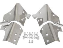 Windshield Hinge 1997-2006 TJ Wrangler Stainless Steel w/2 Hinges And Hardware RT Off Road