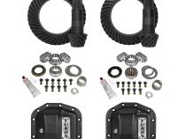 Stage 2 Jeep JL Re-Gear Kit W/Covers For Dana 30/35 3.73 Ratio 24 Spline JL Non-Rubicon M200 Rear/ M186 Front Stage 2 Gear Kit Package 3.73 Ratio W/ F&amp;amp;R Covers Yukon Gear